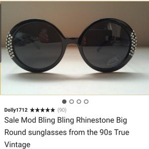 VTG Big Round 1990 sunnies New